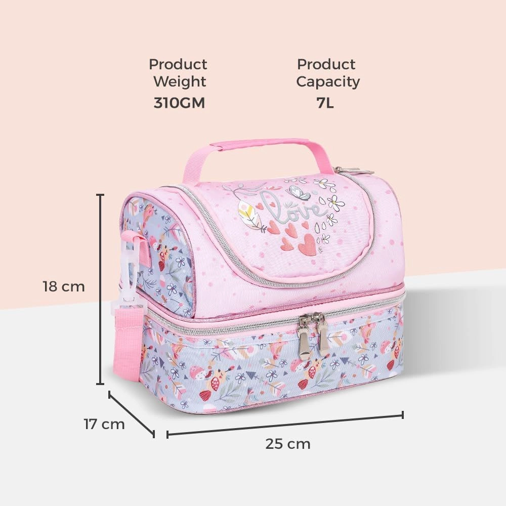 Bento Lunch Bag - Unicorn Pink 7L