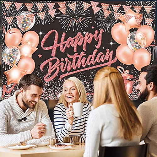 Birthday Backdrop Banner - Birthday