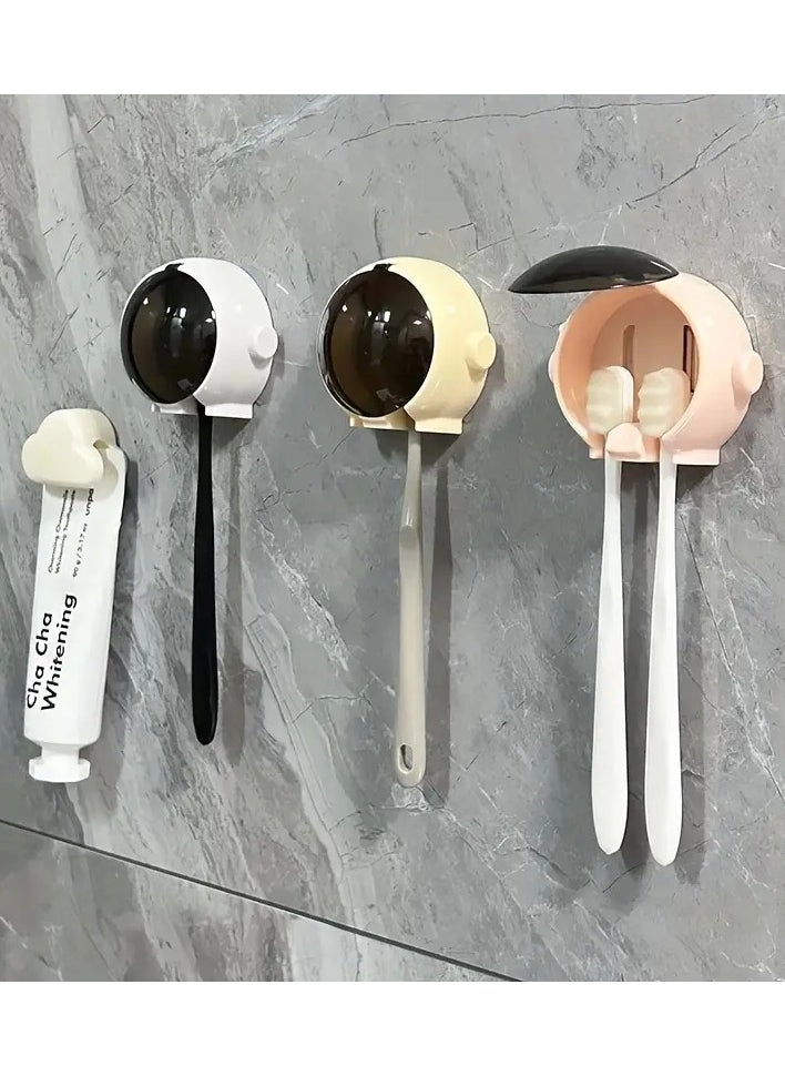 Wall-Mounted Toothbrush Holder