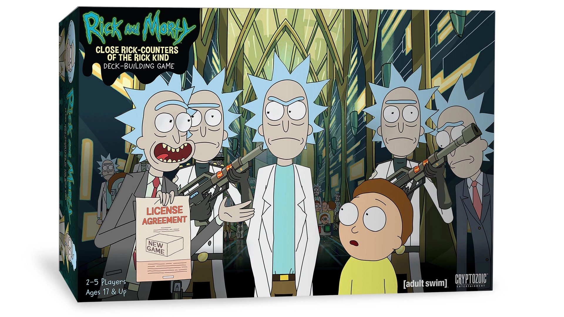 Rick & Morty Deckbuilding Game: Close Rick-Counters of The Rick Kind