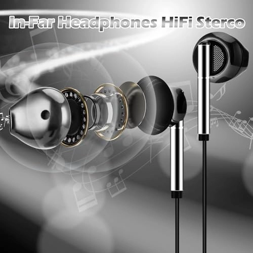 USB C Headphones Wired Earbud