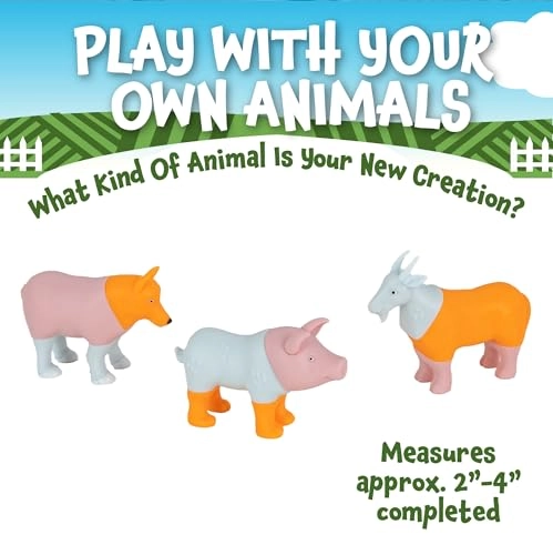 Mix or Match Mini Farm Animals - 3+ 7 pieces