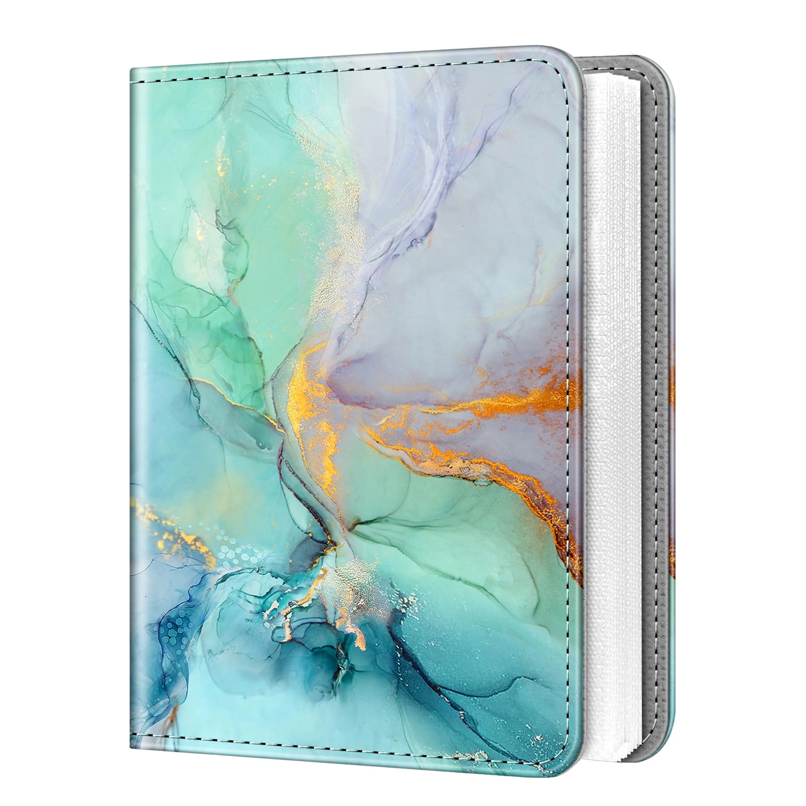 3" 104 Pockets Faux Leather Photo Album