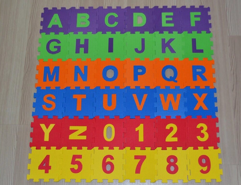BJM Eva Puzzle Play Mat - 36 Pieces