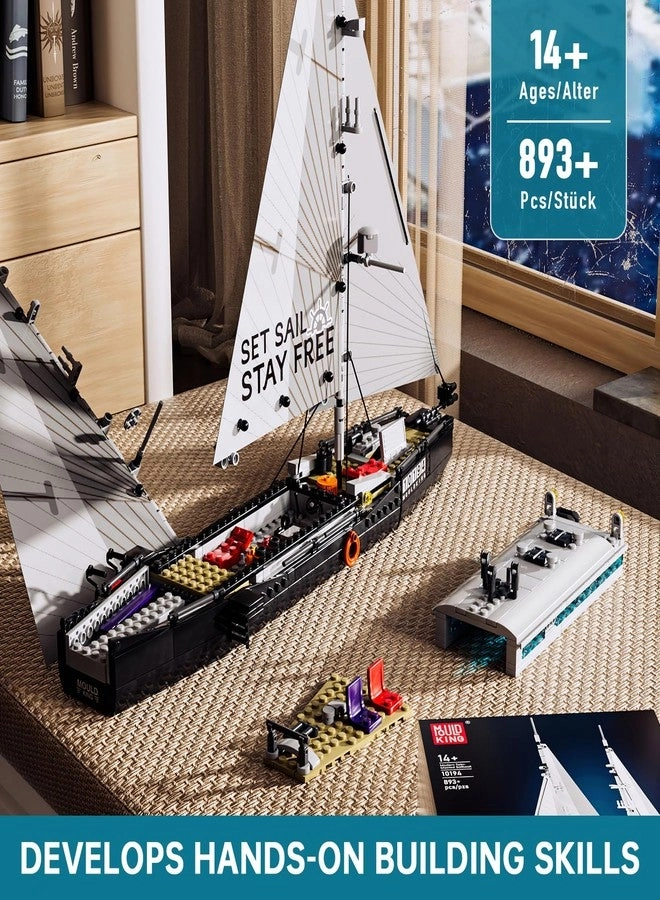 Modern Twin-Masted Sailboat (10194) - Ocean Explorer
