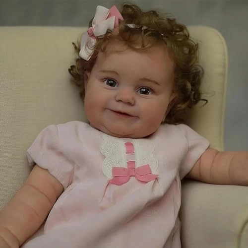Reborn Baby Doll - 20 Inch Soft Cloth Body Ages 3+