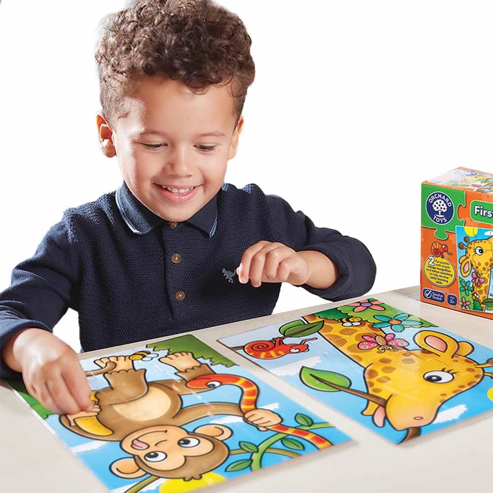 First Jungle Friends Jigsaw Puzzles - Suitable for 2 years & above 24 pieces