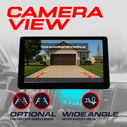 Tailgate Backup Reverse Handle with Camera - 600 TV Lines
