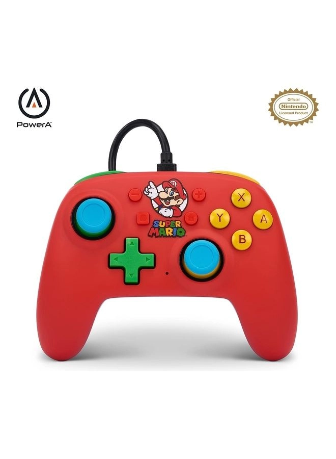 PowerA Nano Wired Controller - Red Nintendo Switch