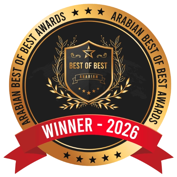 Arabian best of best awards winner badge