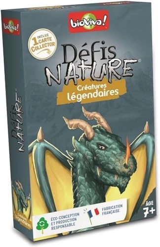 Nature Challenges: Animal - Legendary Creatures - Card Game (French)