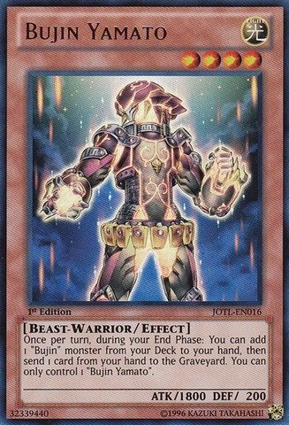 Yu-Gi-Oh! Bujin Yamato JOTL-EN016 - Judgment of the Light Unlimited Edition
