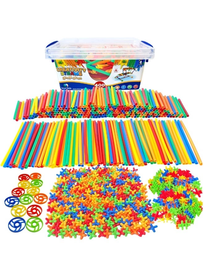 smart skills Creativity Straws - 400 pcs