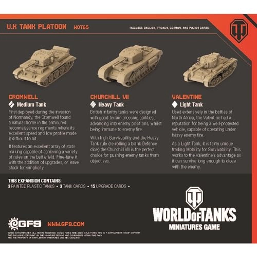 World of Tanks: U.K. Tank Platoon Expansion