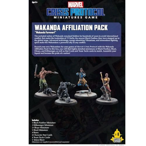 MARVEL: Crisis Protocol: Wakanda Affiliation Pack