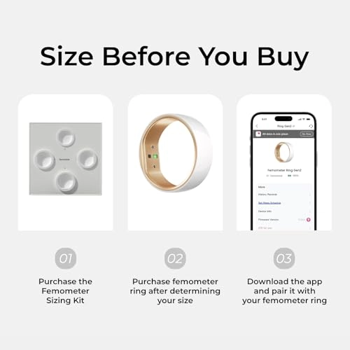 Smart Ring Gen2 - Women's Health & Fertility Tracker 2.7mm