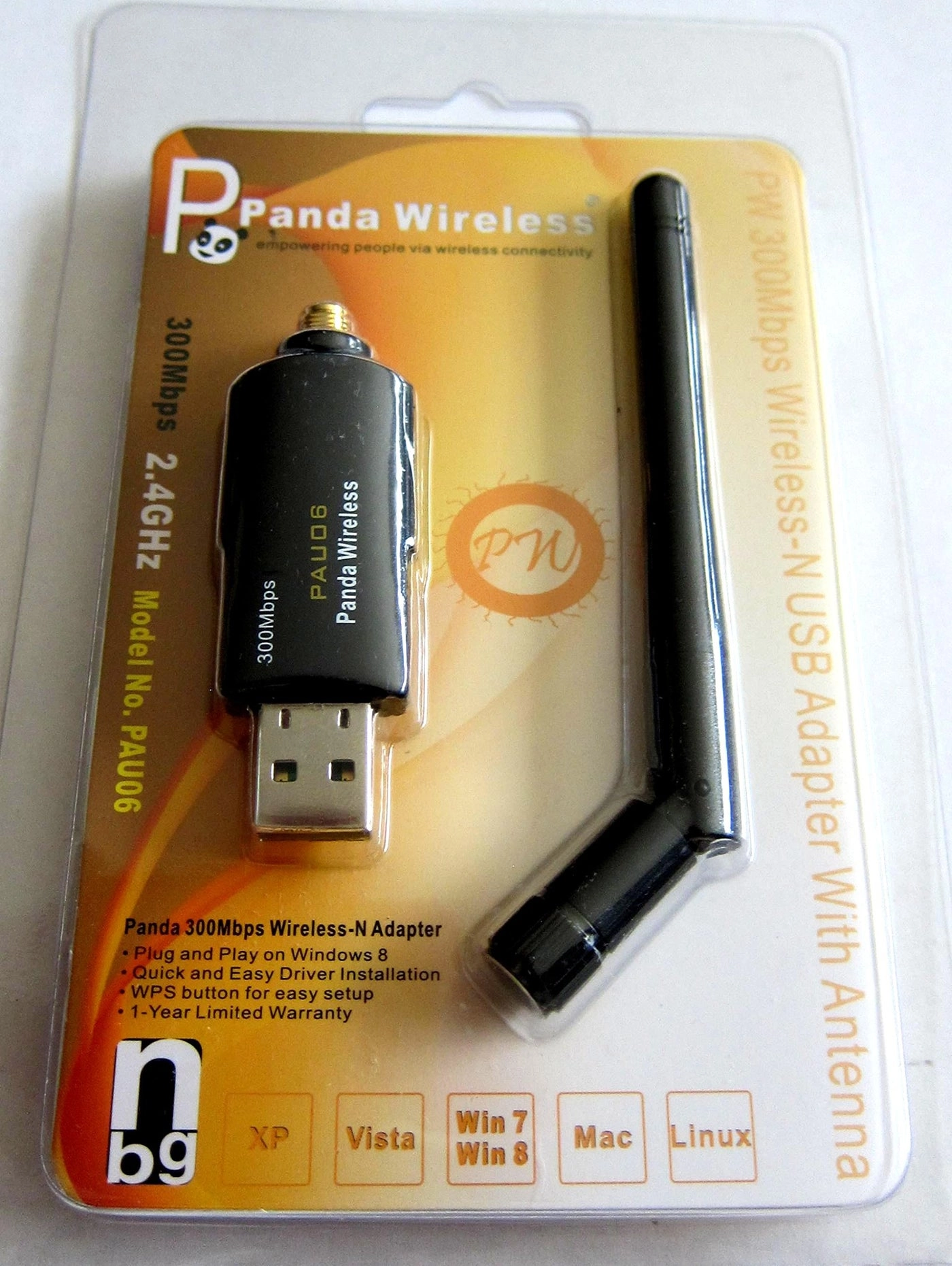 PAU06 - 2.4Ghz USB Wireless