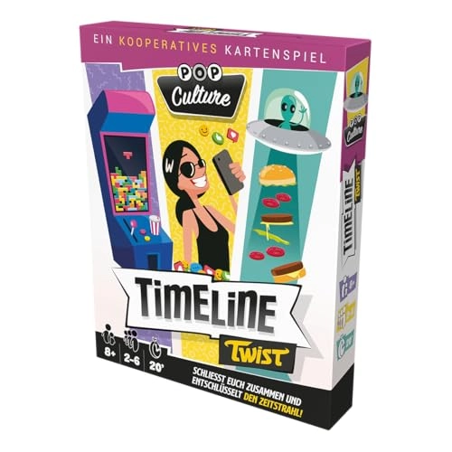 Timeline Twist: Pop Culture - Card Game (German)