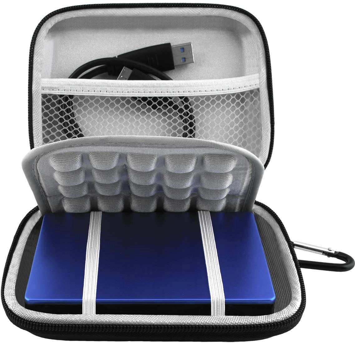 Hard Drive Carrying Case - 1TB 2TB 3TB 4TB 5TB 6TB
