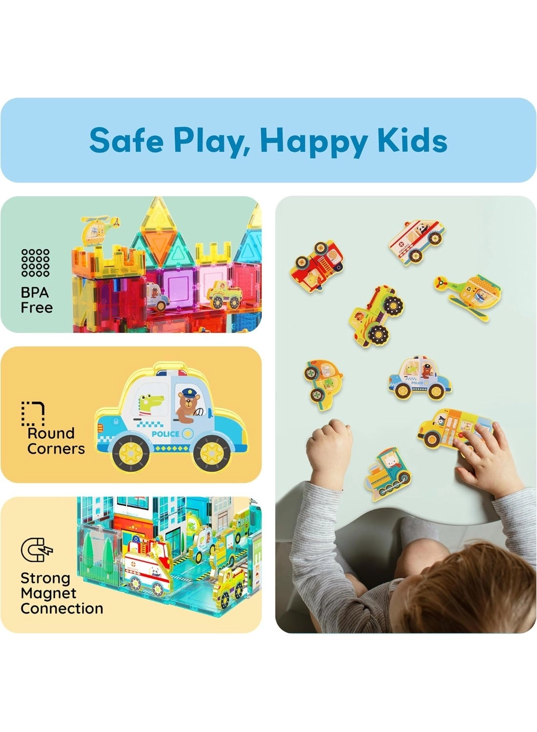 Metro City Vehicles - 8pcs