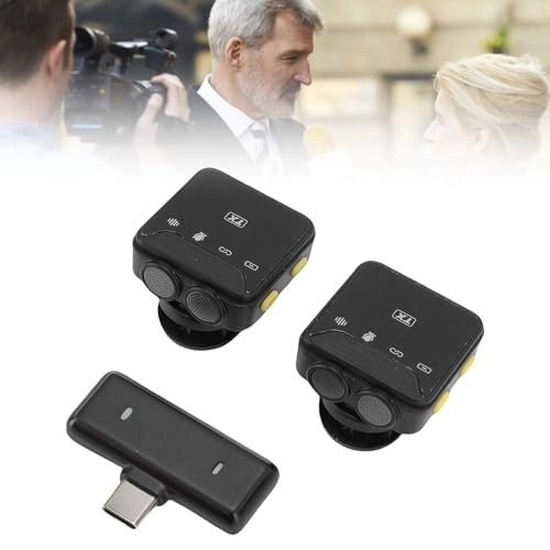 Wireless Lavalier Microphone - 2 2.4G