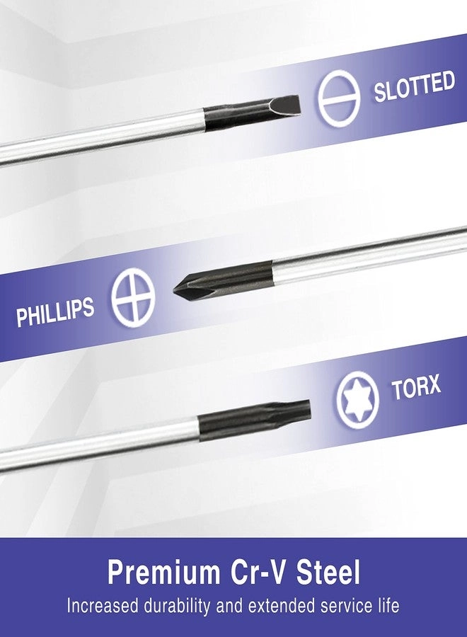 Magnetic Screwdriver Set - 10-Piece