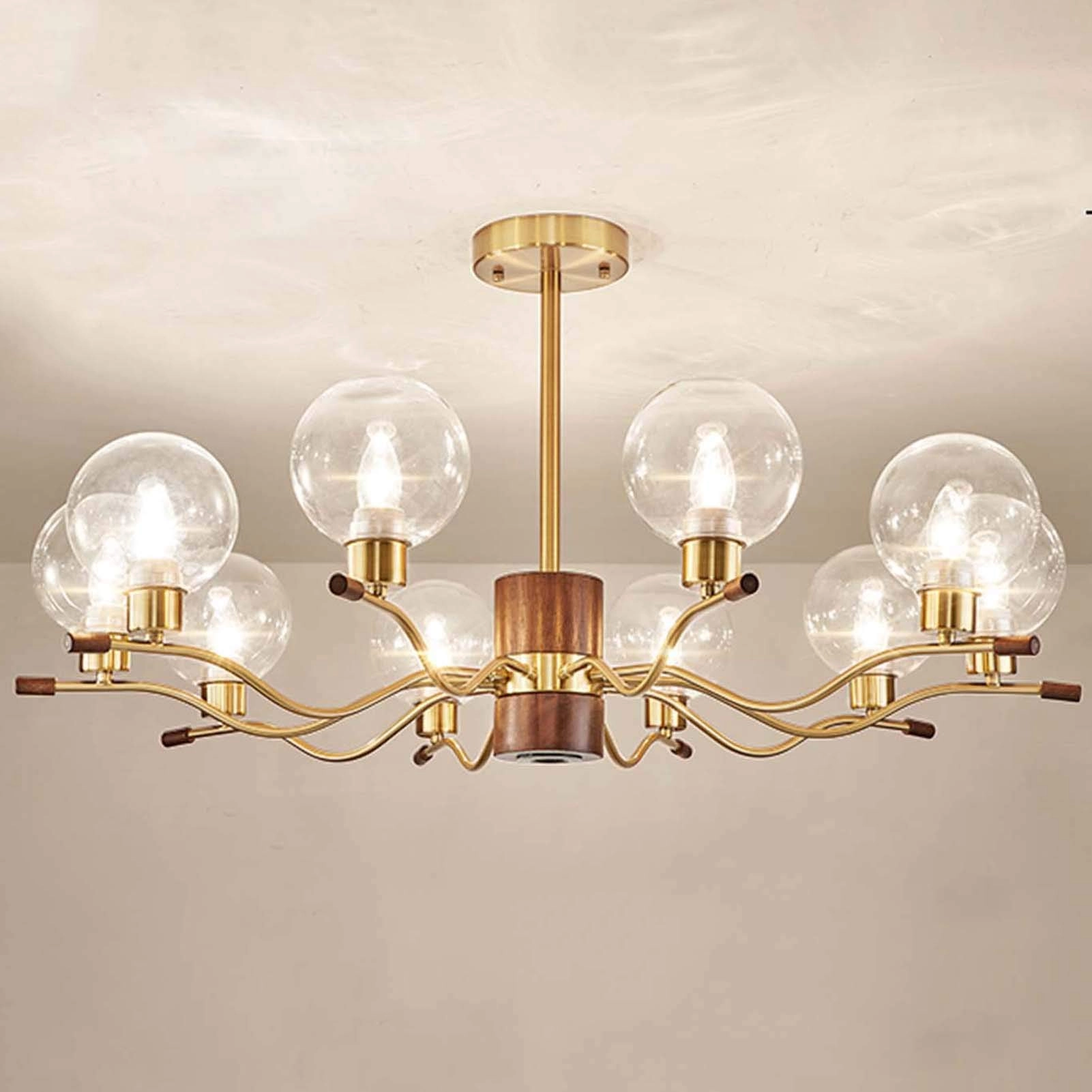 Modern Peach Wood Art