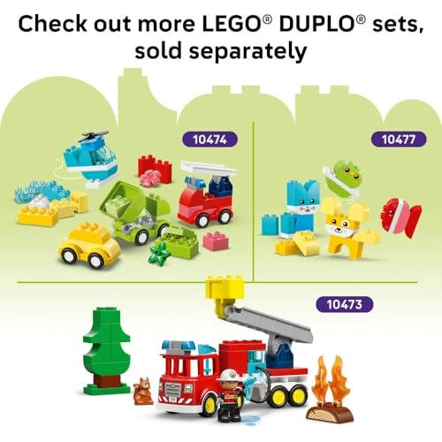 3 in 1 Construction Vehicles (10475) - Educational Montessori Toy for Toddlers