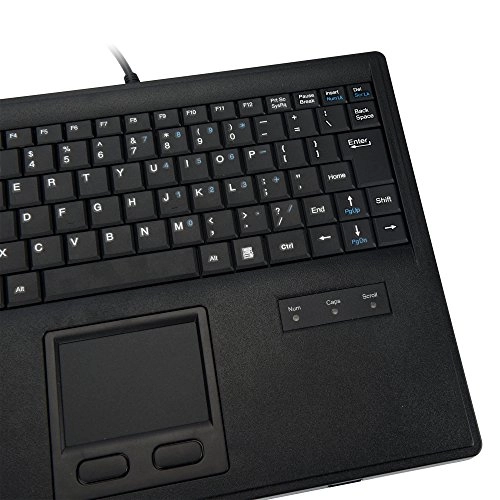 Wired Keyboard with Touchpad - USB