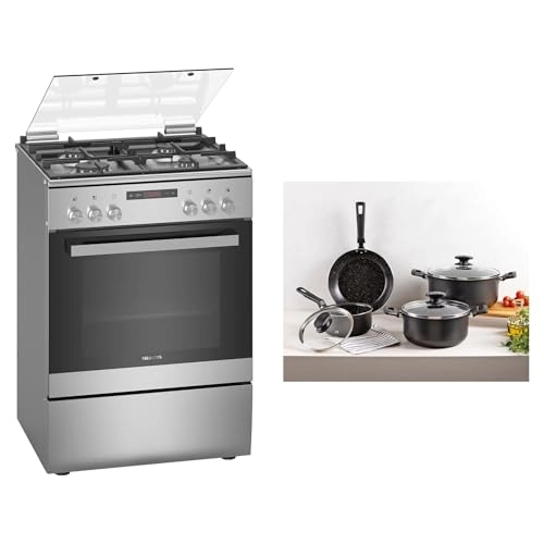 iQ300 HX8P3AE50M Dualfuel Cooker Set