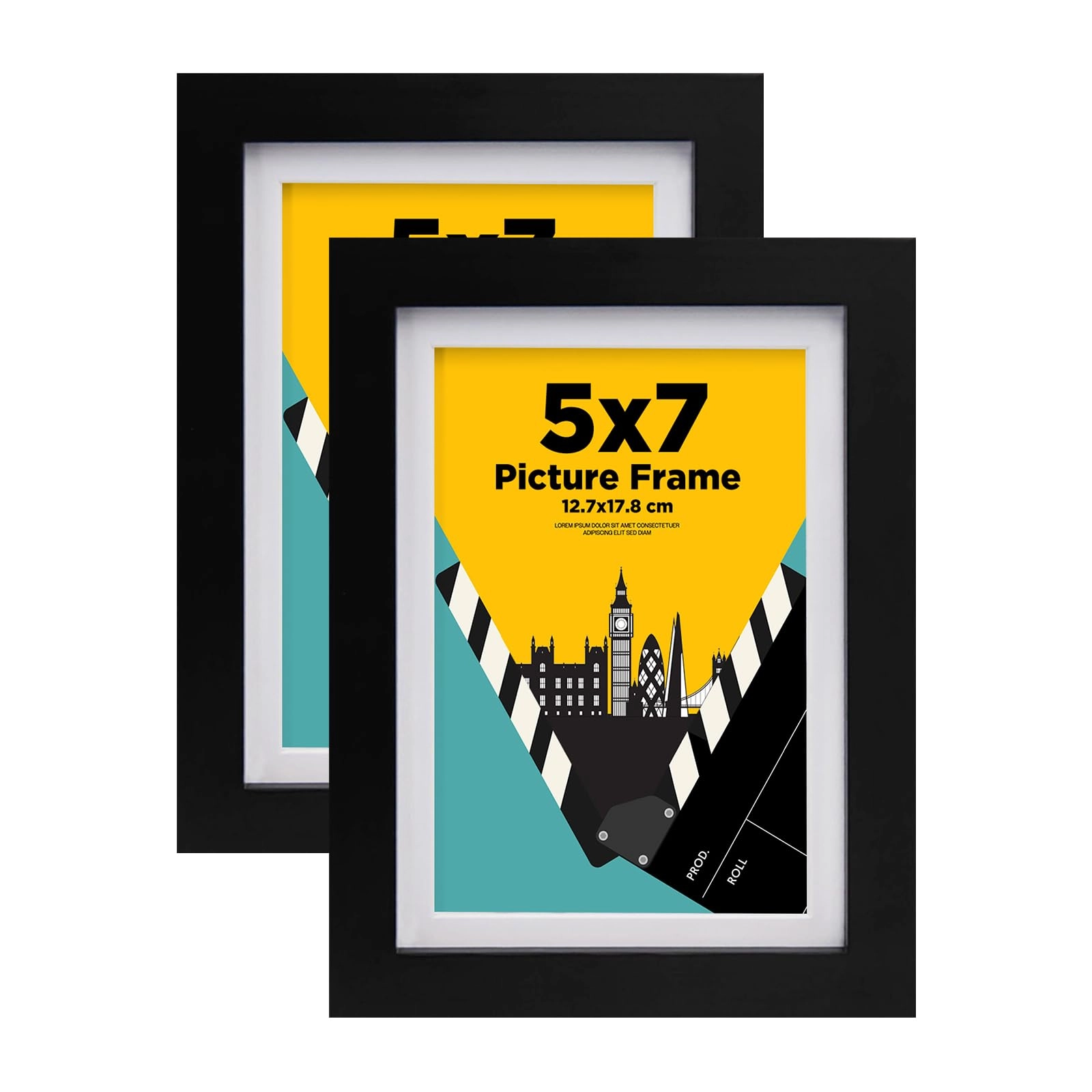 7x5 Picture Frame - 2 Pack