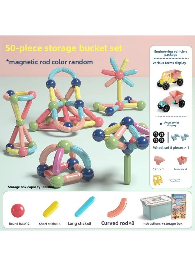 Loquat Versatile Magnetic Rods - 50 Configurations