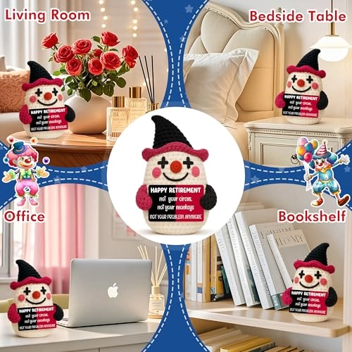 Crochet Clown - Retirement