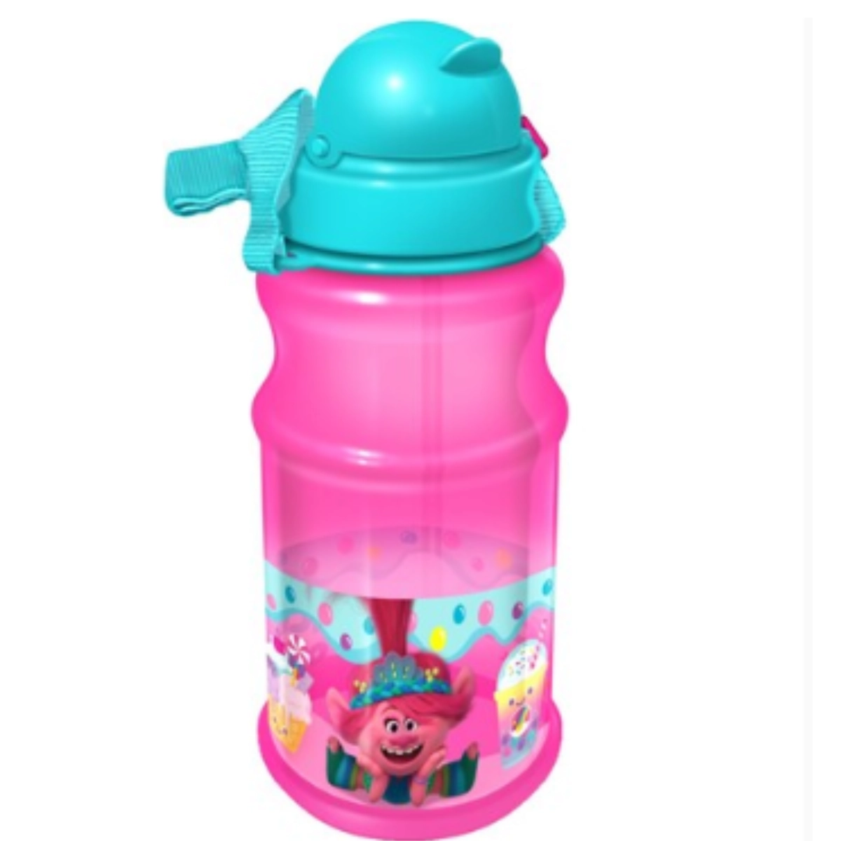 Trolls Water Bottle - Screw-on lid 500 ml