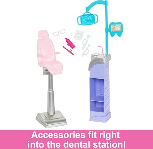 Careers Dentist Doll and Playset - 2 Dolls Ages 3+