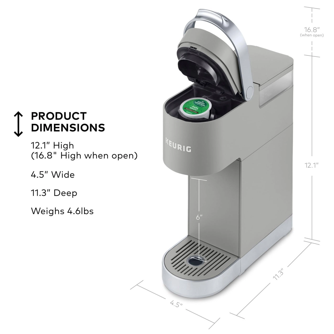 K-Mini Plus - Single Serve 6-12oz 9-Pod Storage