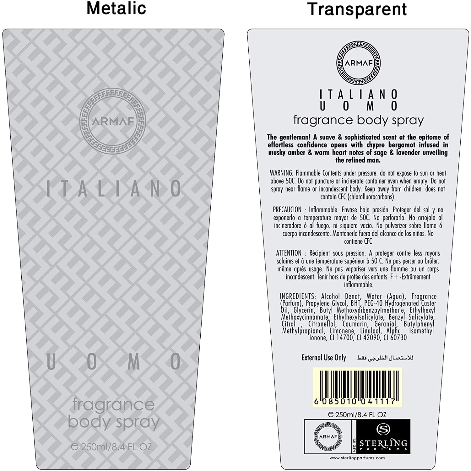 Italiano Uomo - 250Ml Violet