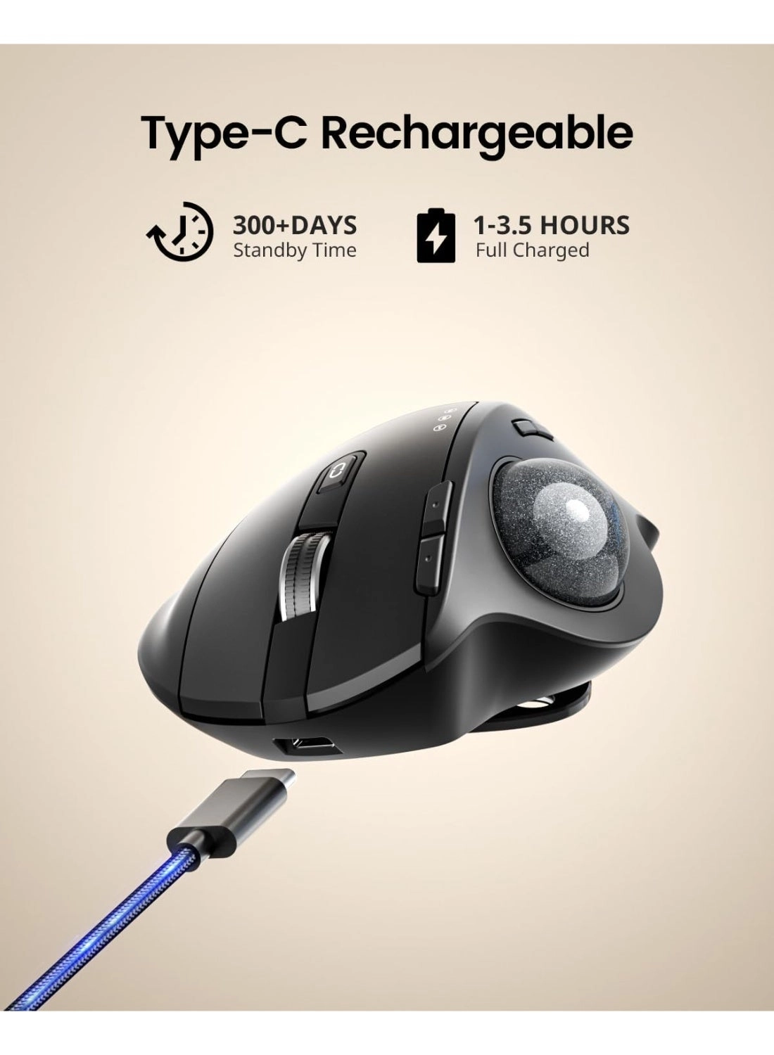 Trackball Mouse - Wireless