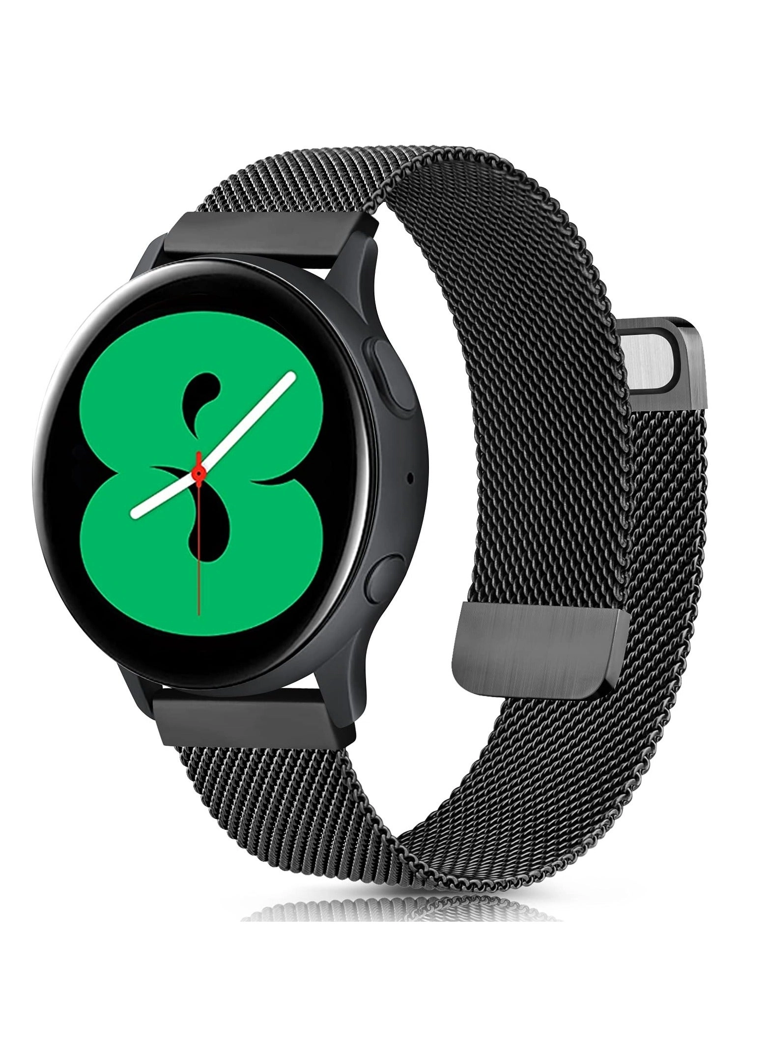 Stainless Steel Mesh 20mm Watch Band for Samsung Galaxy Watch 4 / Galaxy Watch 4 Classic (40mm/44mm/42mm/46mm)