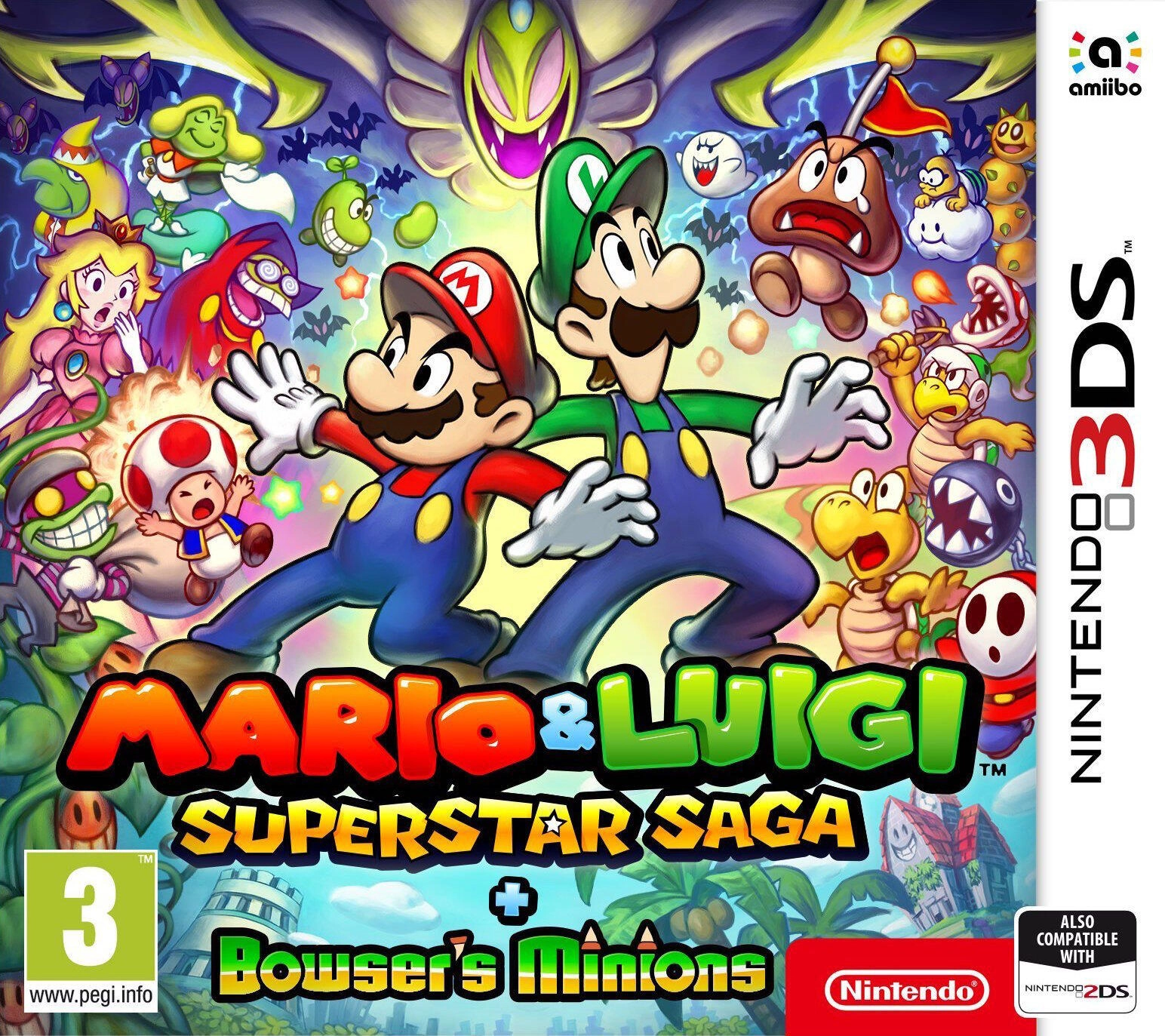 Mario and Luigi Superstar Saga + Bowser's Minions - Nintendo 3DS