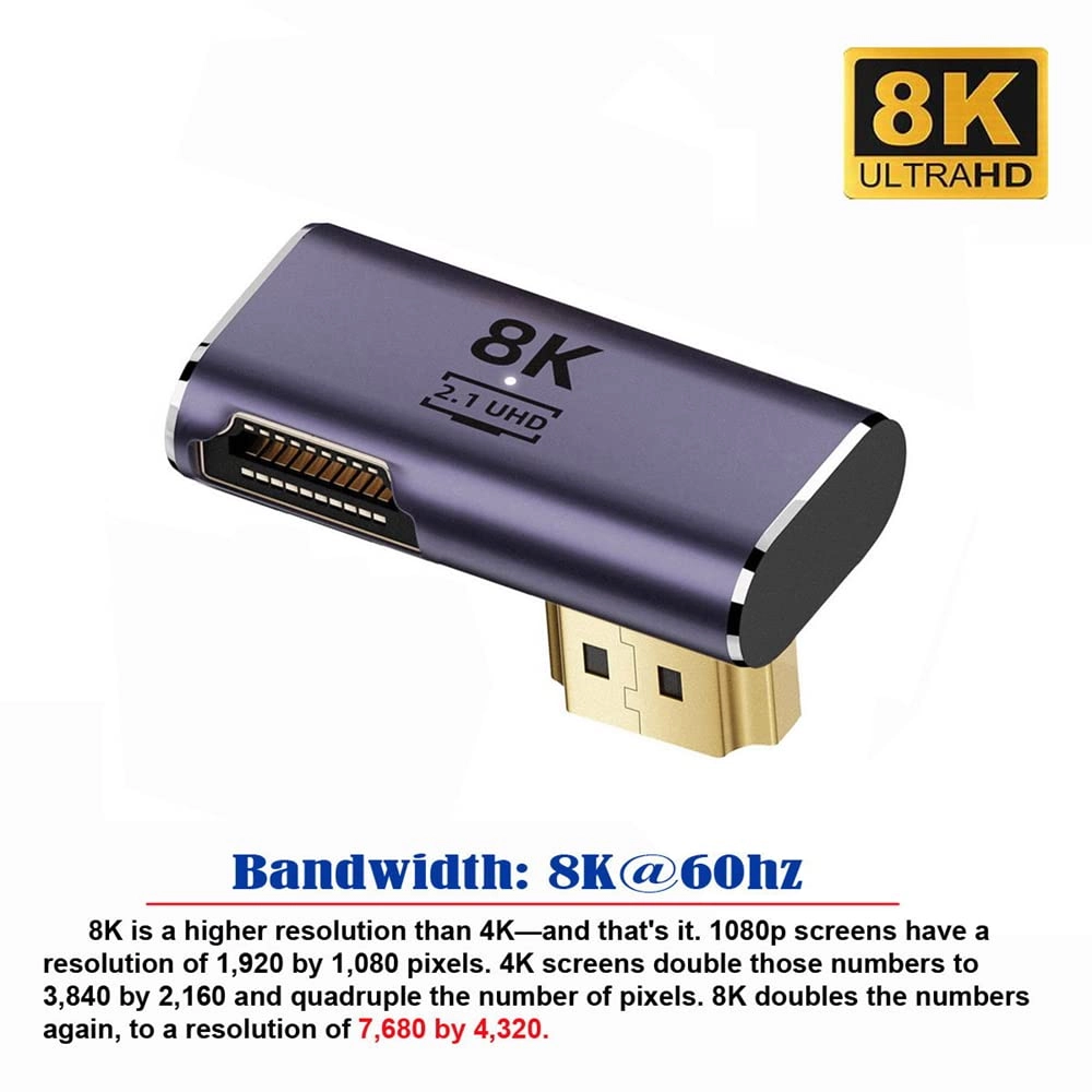 8K HDMI Adapter with Ethernet