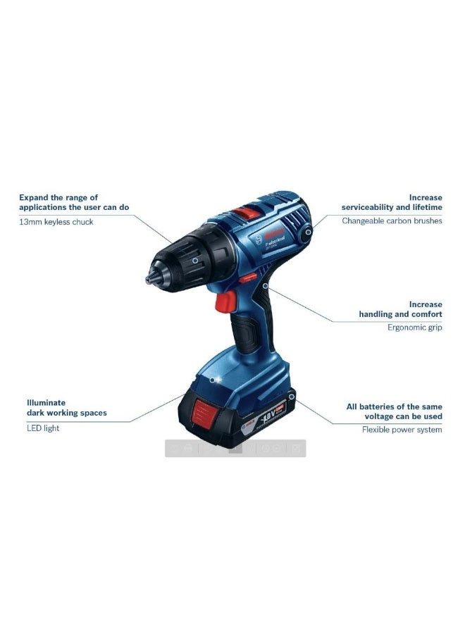 GSR 180-LI - 2.20 Ampere-hour