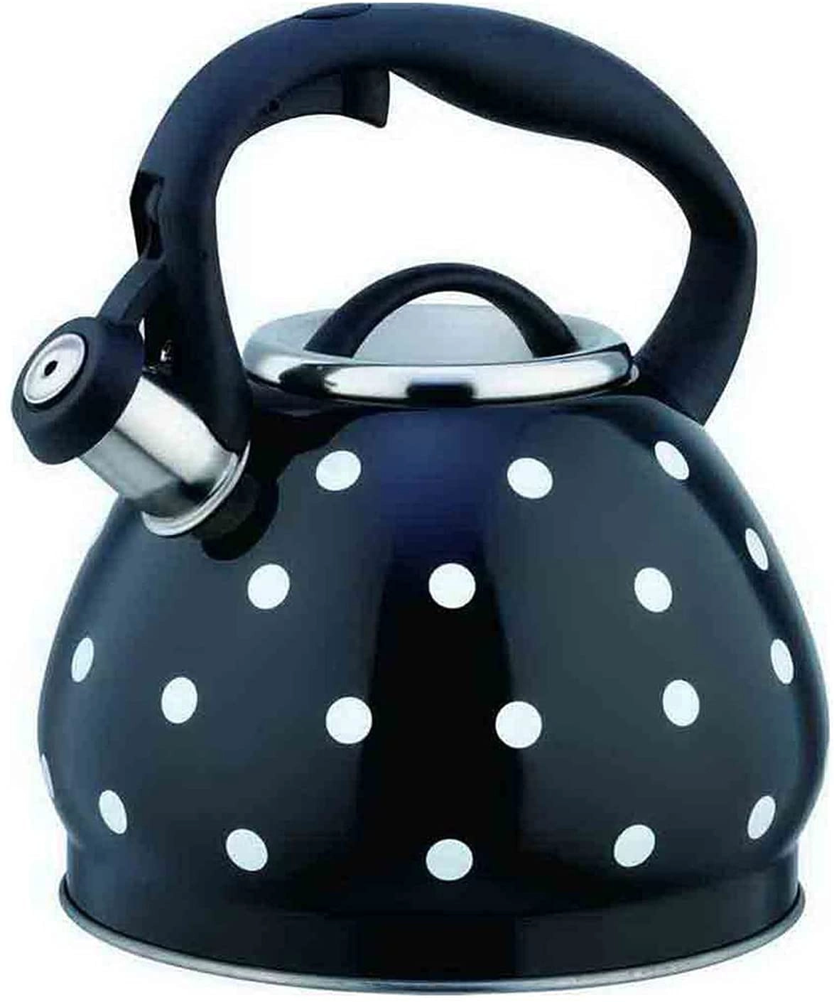 Whistling Teapots Camping CoffeeTea Kettle - 304 stainless steel 3L