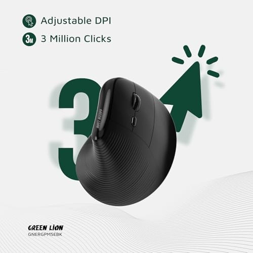 Ergo Grip Vertical Mouse - 2.4 GHz Bluetooth