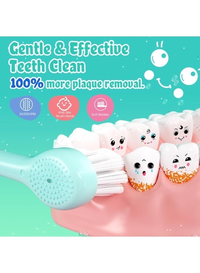 SG2139 - Kids Electric Toothbrush 8 Heads Magnetic Charging