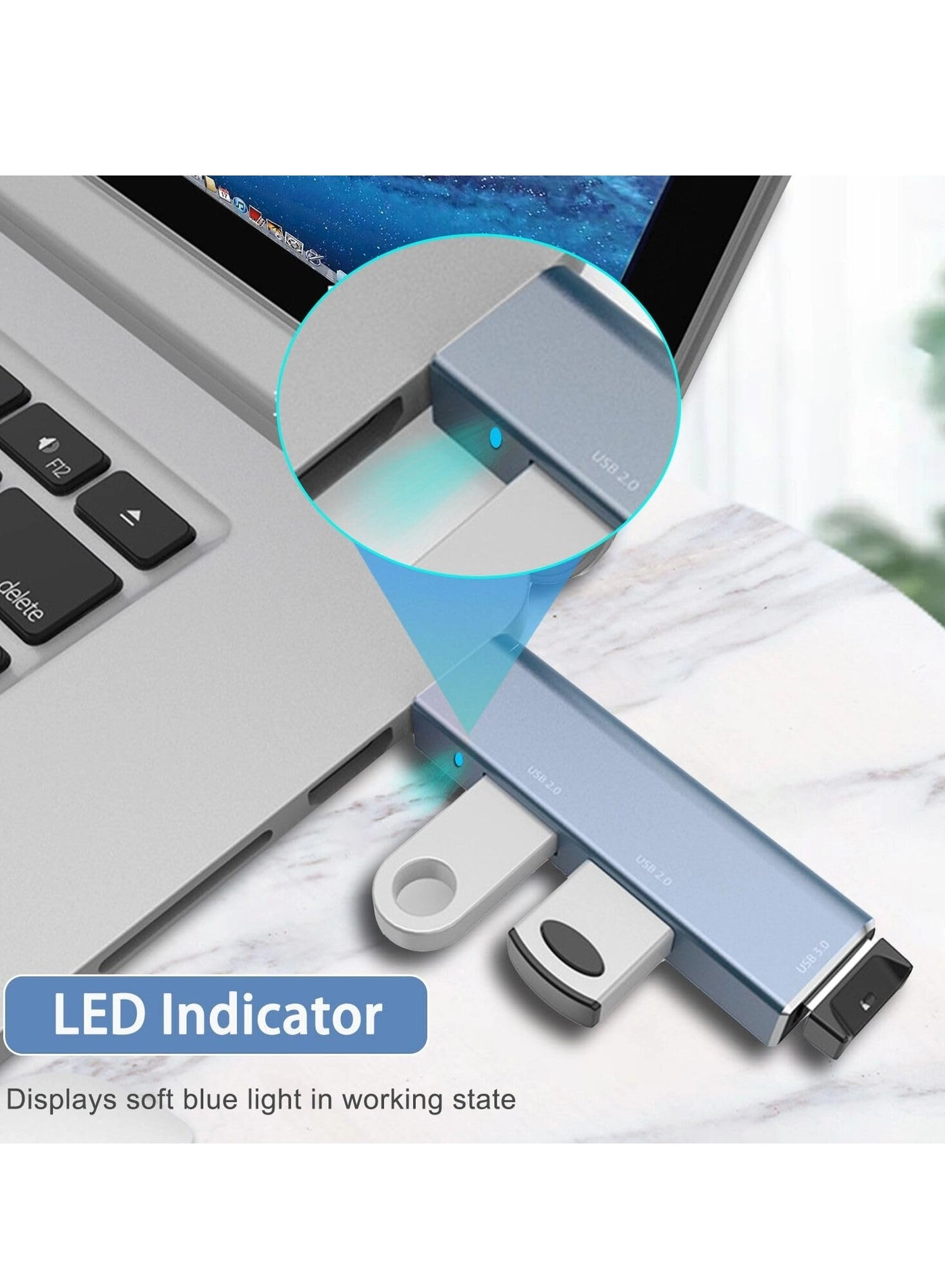 USB 3.0 Hub - 3 Ports 5 Gbps