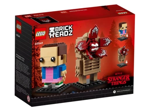 Stranger Things Brickheadz Eleven and Demogorgon (40549)
