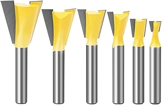 Yakamoz Router Bit Set - 1/4 Inch 6Pcs
