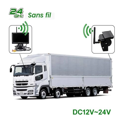 HD Digital Display Bus Camera - Night Vision Wireless 1204 RGB x800