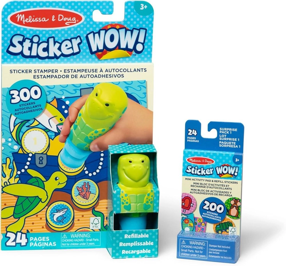 Melissa & Doug Turtle Activity Sticker Book